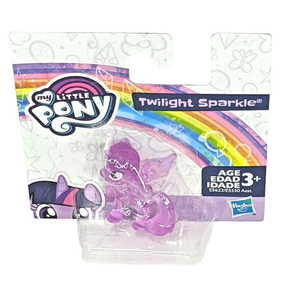 Hasbro My Little Pony Twilight Sparkle 1.5 inch Collectible Miniature Figure New